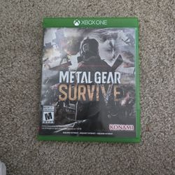 Xbox One Game Metal Gear Survive