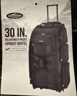 30 “ Adventure Traveler Club Rolling Duffel Bag