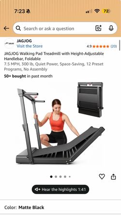 Foldable electric treadmill brand new sealed