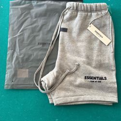 Dark Oatmeal Essentials Shorts (Small)