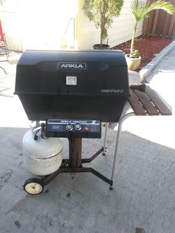 Arkla gas outlet grill