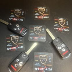 Acura MDX RDX Key Fobs