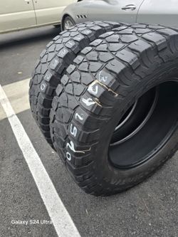 Only 2 used tires Lt37x12.50r20 Bfgoodrich HD terrain T/A $200.00 both
