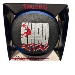 Vintage Spalding Shaq Attaq Series Shaquille O'Neal Basketball Slam Dunk