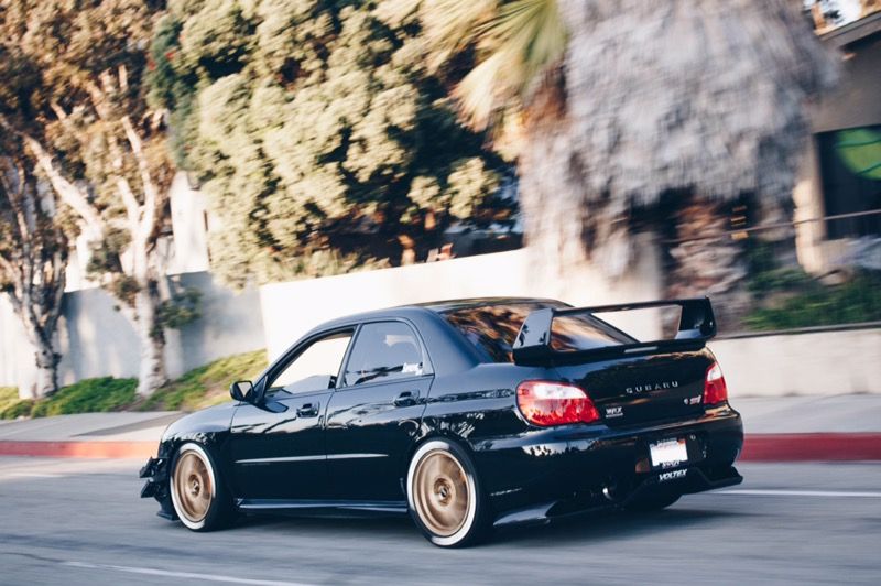 02-07 wrx sti voltex style rear diffuser