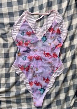 Savage X Fenty Garden of Eden Glissenette Teddy Body Suit