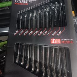 10 Piece Wrench Set
