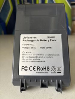 Dyson Battery D8 V8/10Lithium Replacement 