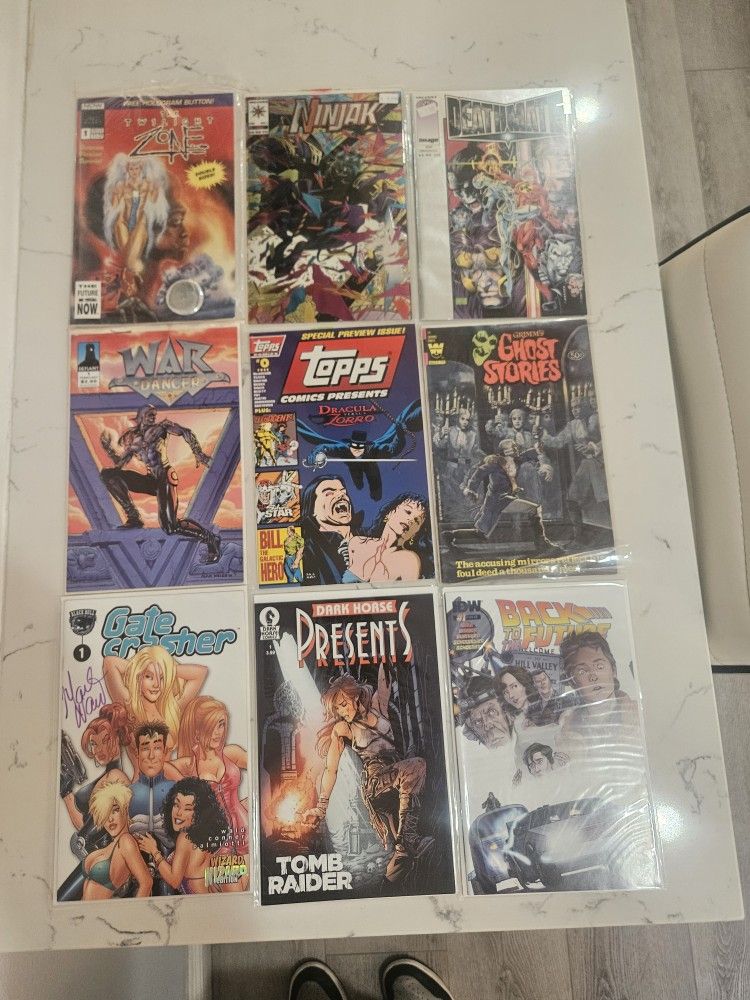 9 Indie Comics Plus One Is Signed