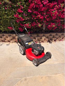 Troy built lawnmower