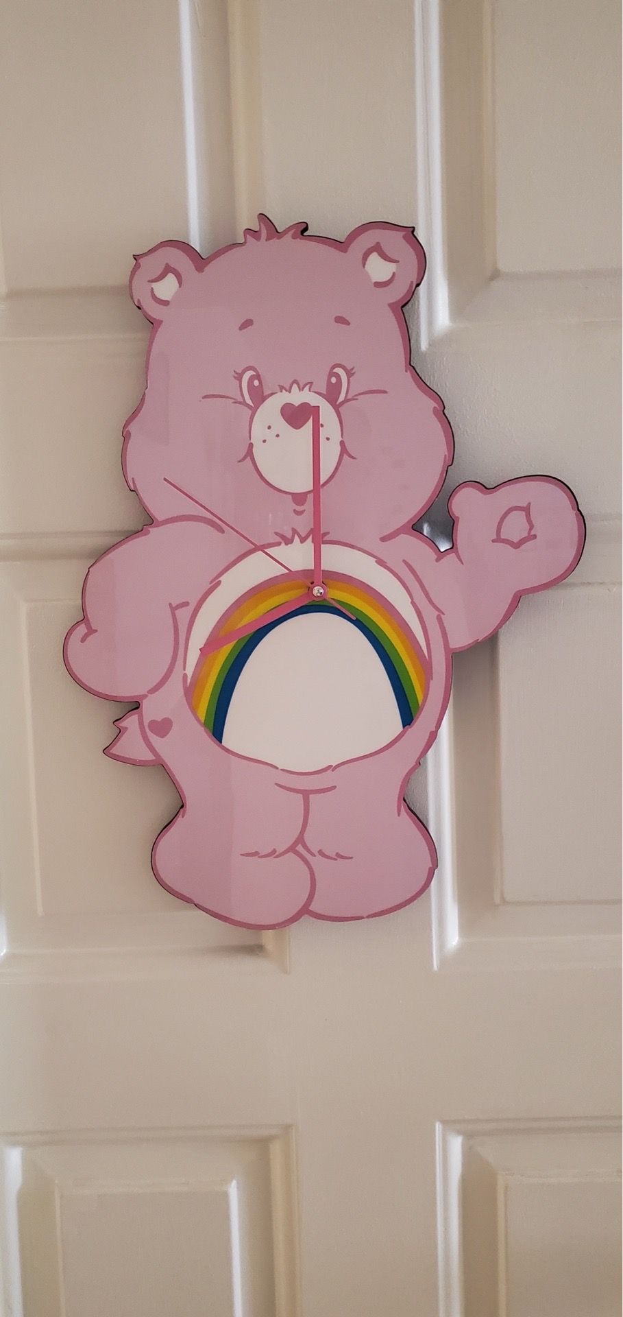 Cheer Bear wall clock