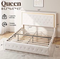Base de cama queen sin matress