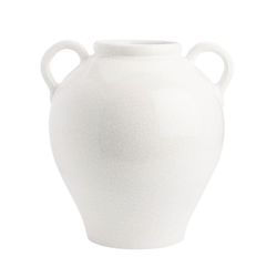 Pottery Barn- Salton Vase, White