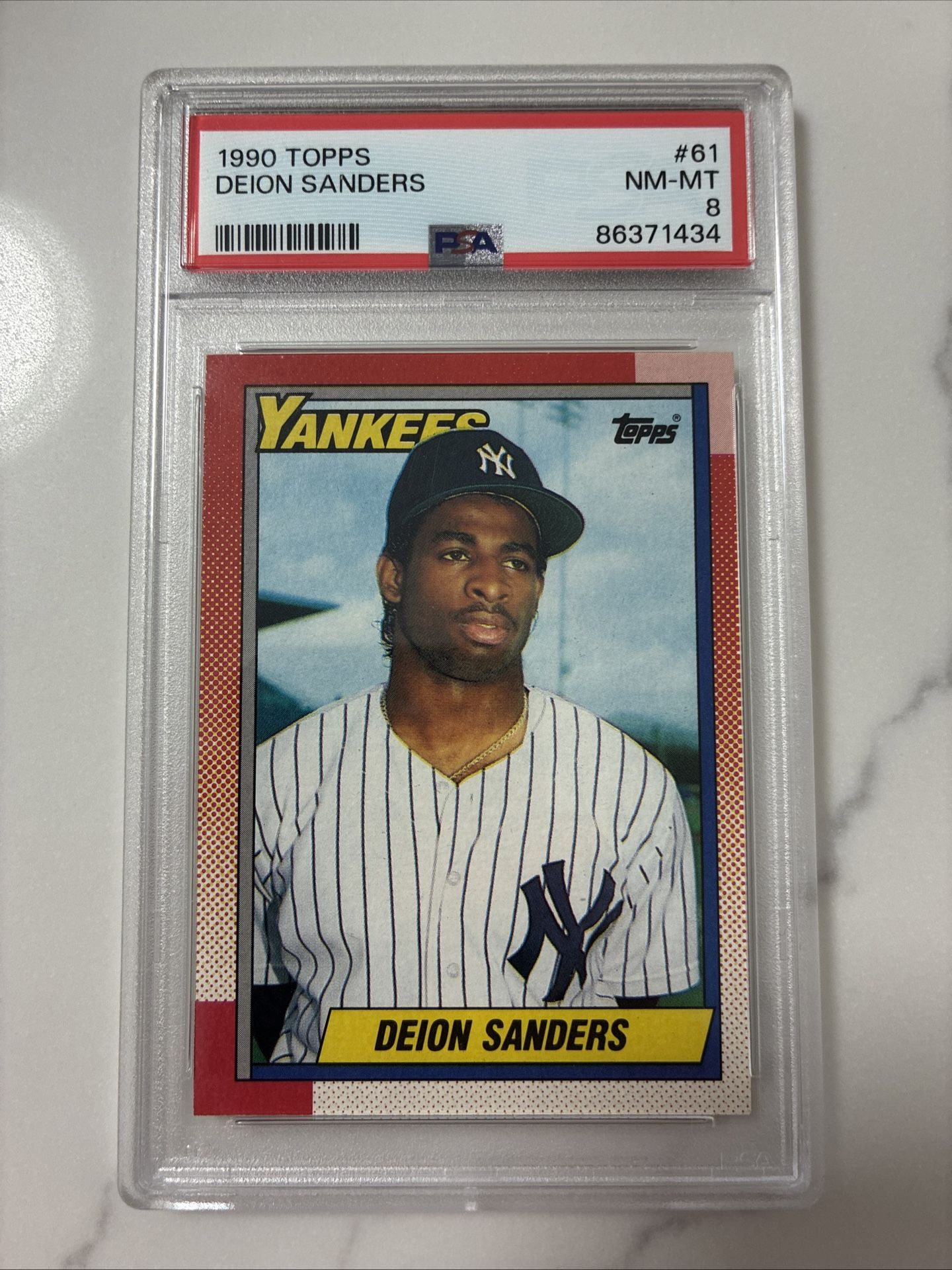 1990 Topps Deion Sanders