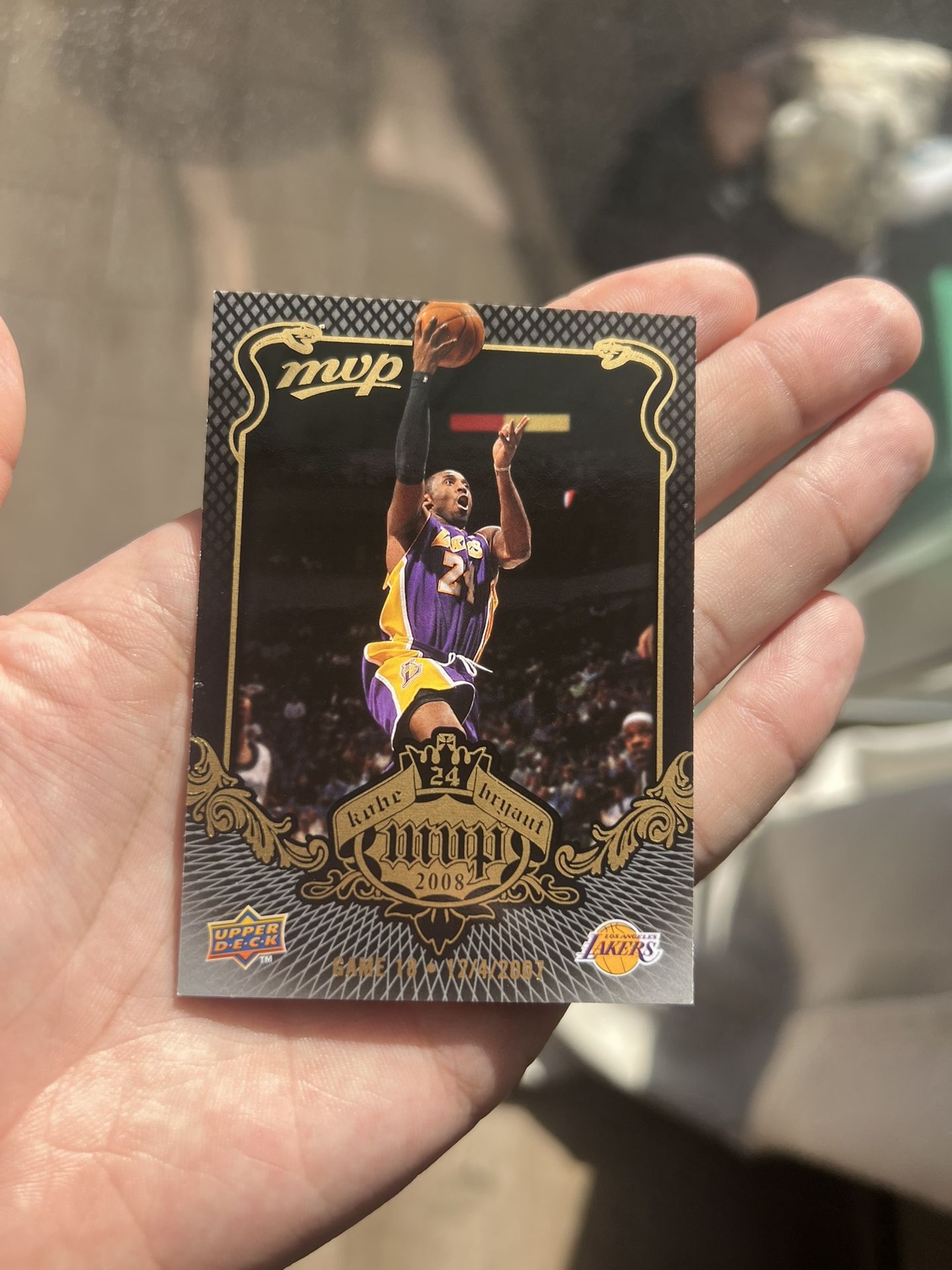 Kobe Bryant MVP Upper Deck