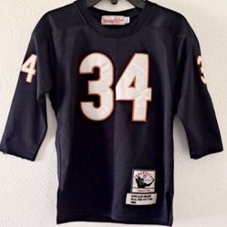 Chicago Bears Walter Payton #34 Throwback Jersey Youth Small 