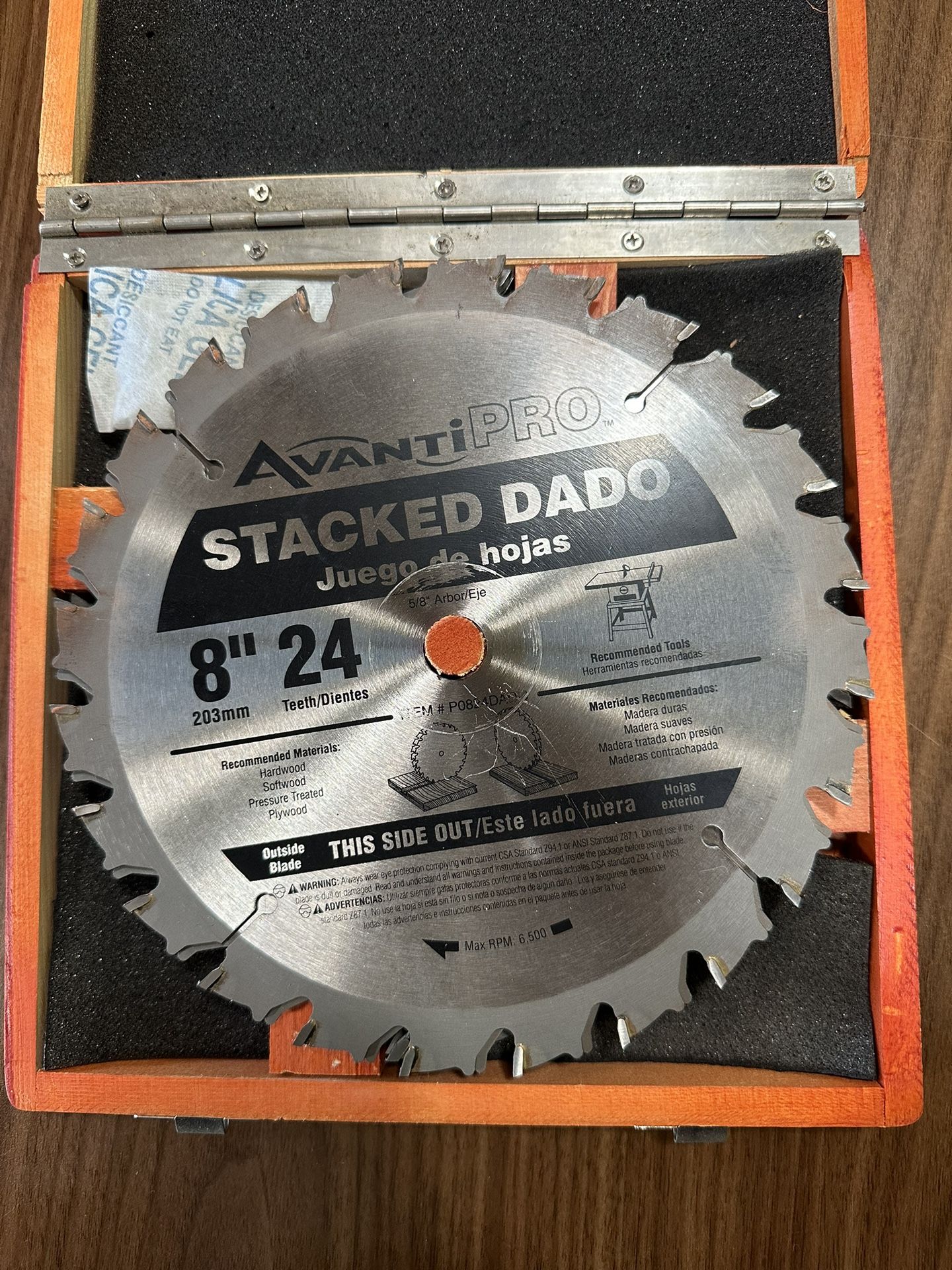 Avanti Pro Stacked Dado Sawblades