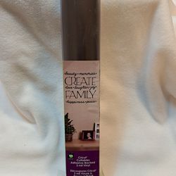 Cricut Cuttables Adhesive Backed 3 Mil Vinyl  Chocolate Brown New in Package
