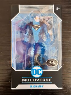 The Return of Superman DC Multiverse Eradicator Action Figure Platinum Chase