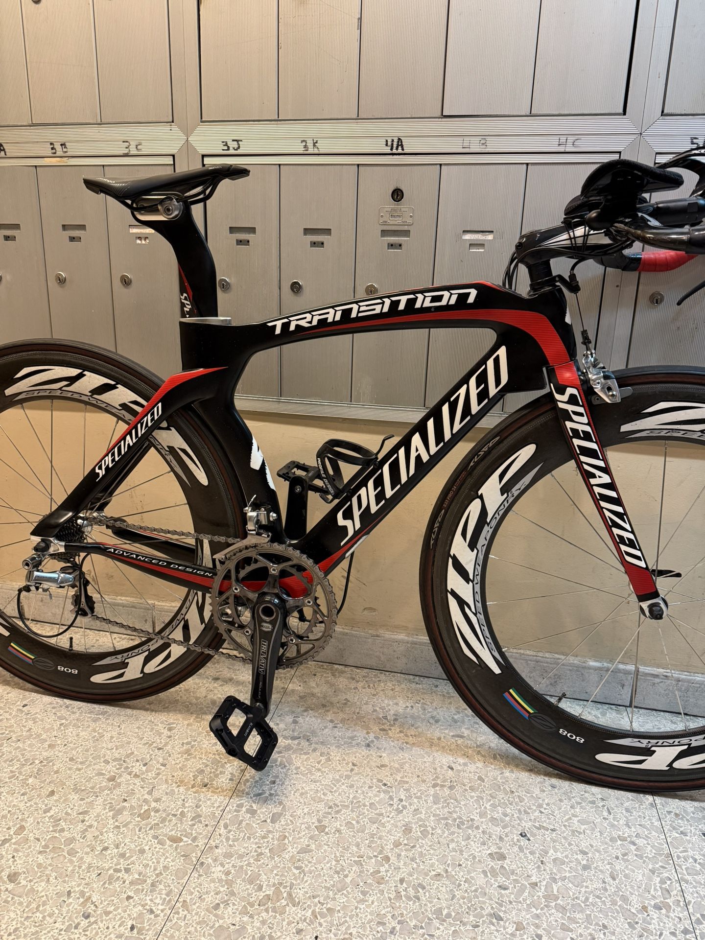 SPECIALIZED TRANSITION PRO (CARBON BIKE WITH ZIPP CARBON WHEELS)…