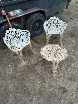 Victorian Cast Seat Very Heavy!