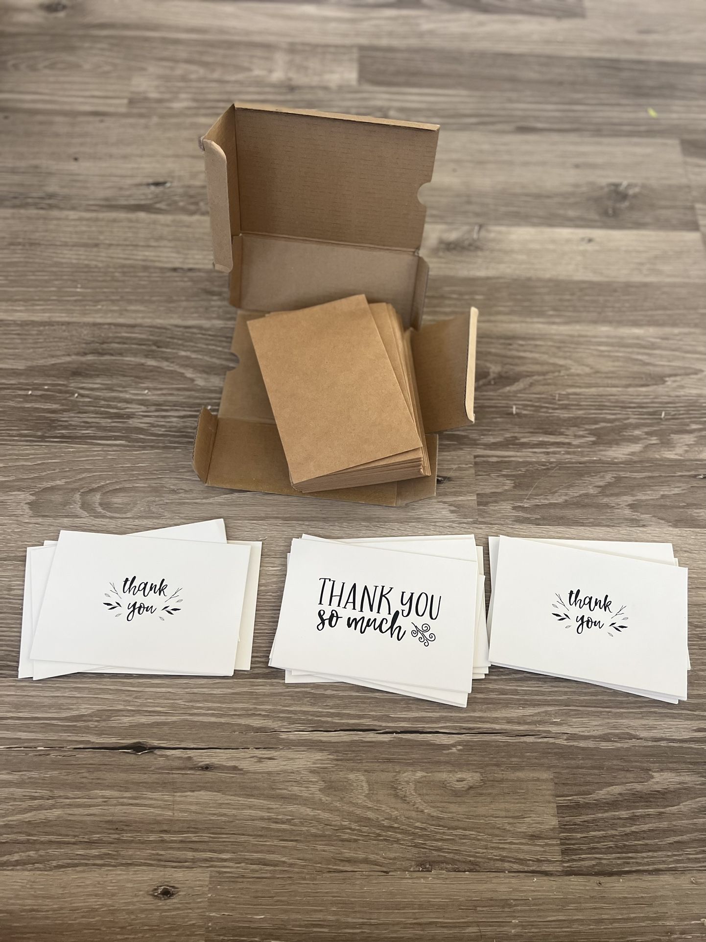 Thank You Cards And Envelopes