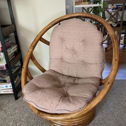 Rattan Papasan Chair