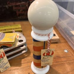 Vintage AVON Barber Pole Bottle