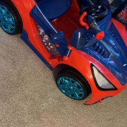 Spider Man Car With Spray Water