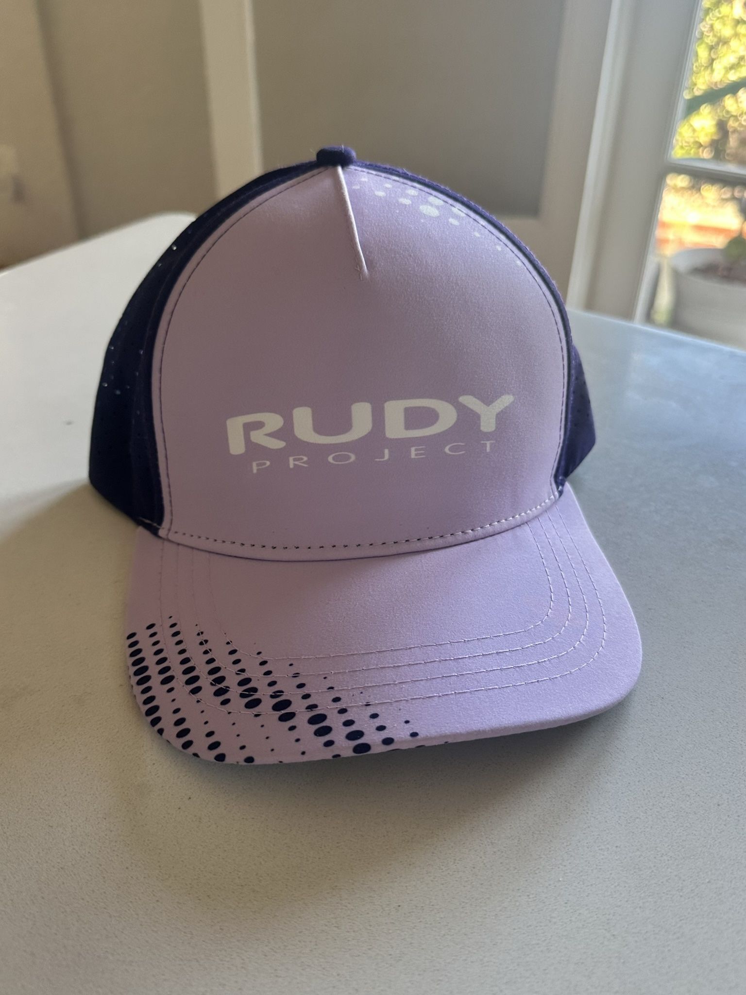Rudy Project Purple Two-Toned Technical Trucker Hat Snapback BRAND NEW 