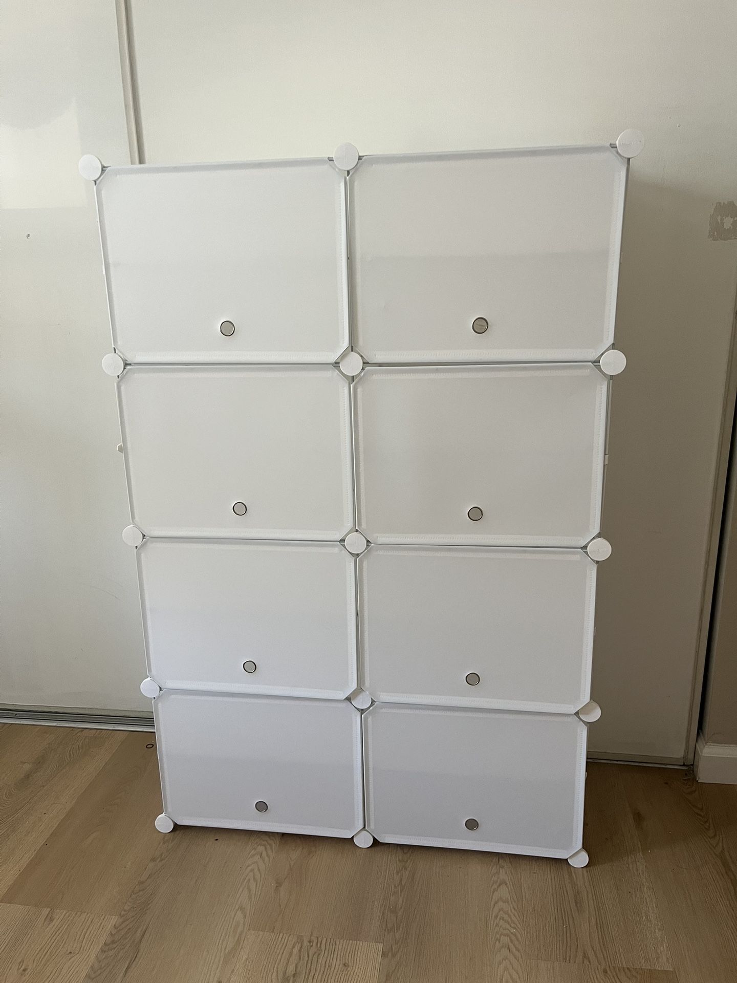 2 White Shoe Rack / Organizer / Storage