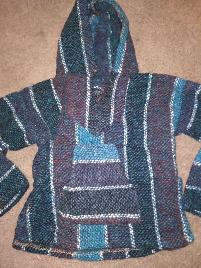 Boys Poncho Size 2t