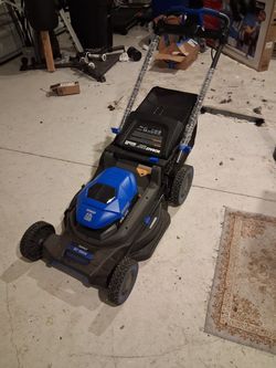 Kobalt 40-Volt 21-in Brushless Battery Push Lawn Mower 6 Ah (Battery and Charger Included)