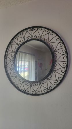 Round Decorative Wall Mirror OBO
