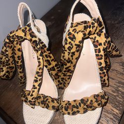 Cheetah Print Heels 