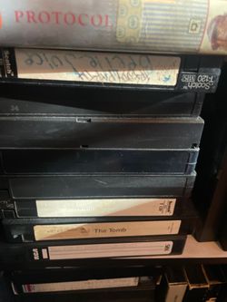 20 blank recorded Vhs