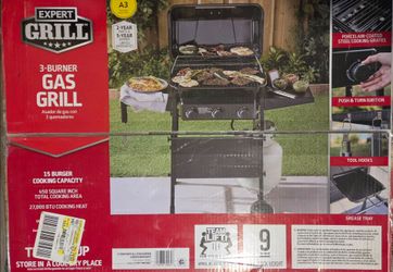 Expert Grill 3-Burner Gas Grill