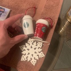 Starbucks Christmas Ornaments