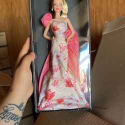 Caucasian Rose Splendor Barbie Doll