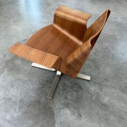 Wooden Swivel Chair