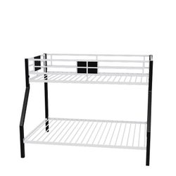 TWIN OVER FULL METAL BUNK BED