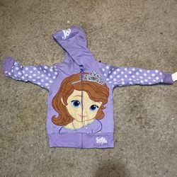 Sophia The First Kids Girl Sweater LARGE