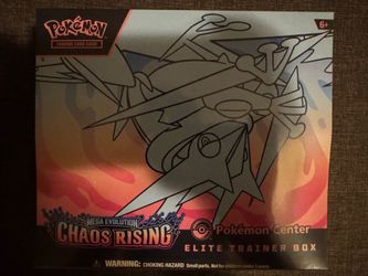 Pokemon TCG Chaos Rising Pokemon Center ETB
