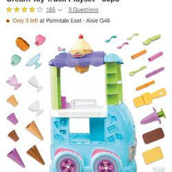 Play-Doh Kitchen Creations Ultimate Ice Cream Toy Truck Playset 