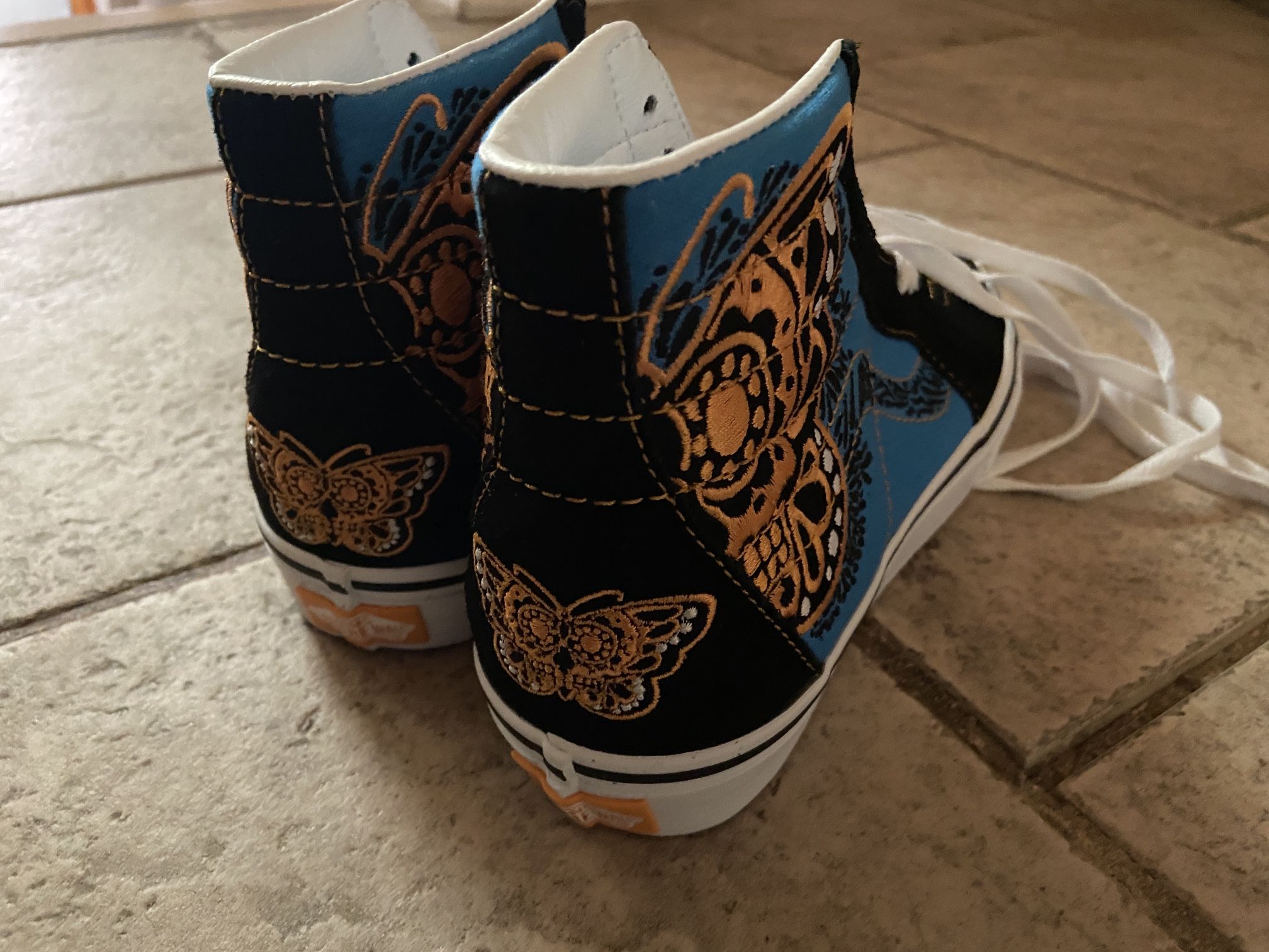 Dia De Los Muertos Vans