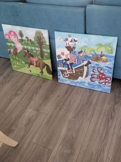 Kids bedroom Canvases / Pictures