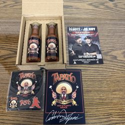Tapatio Hot Sauce Fluffy Signed(Gabriel Iglesias) Collector’s Box Set