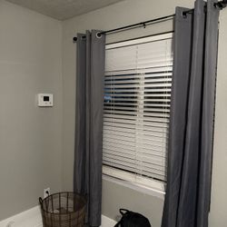 6 Blackout Curtain Panels 