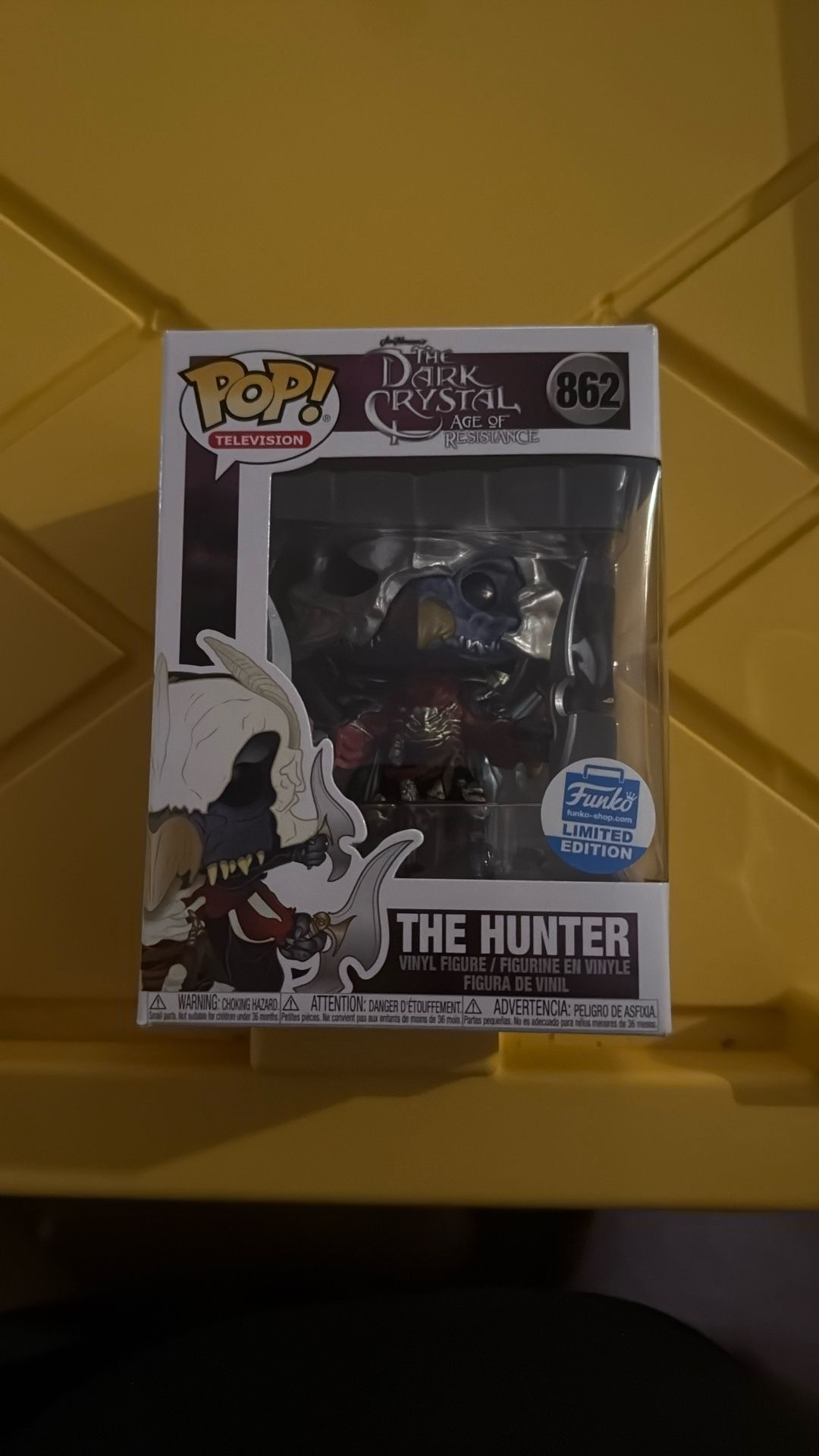 The Dark Crystal The Hunter Funko Television #862 Pop! Vinyl Figure Exclusive