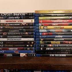 Lot of more than 30 Blu-ray movies!!